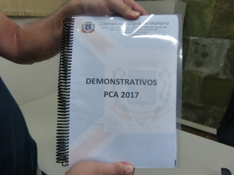 camara-recebe-prestacao-de-contas-anual-da-prefeitura-do-exercicio-de-2017