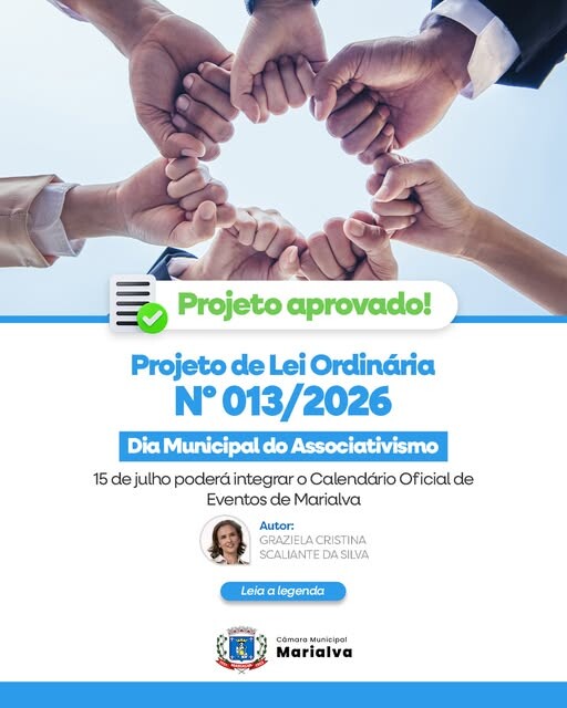 PL propõe Dia Municipal do Associativismo